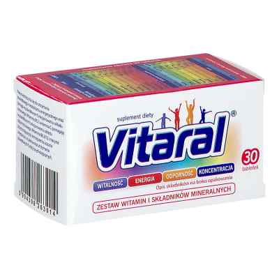 Vitaral tabletki 30  od VALEANT SP. Z O.O. SP.J. PZN 08302548