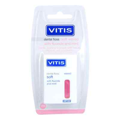 Vitis Zahnfloss gewachst mit Fluorid und Minze