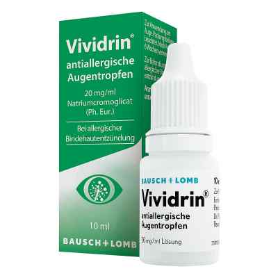 Vividrin antiallergische  krople do oczu 10 ml od Dr. Gerhard Mann Chem.-pharm.Fab PZN 03561555