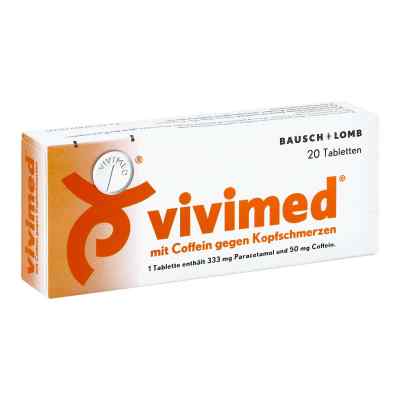 Vivimed mit Coffein gg. tabletki 20 szt. od Dr. Gerhard Mann Chem.-pharm.Fab PZN 00410324