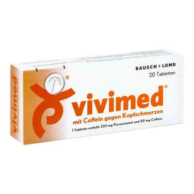 Vivimed tabletki przeciwbólowe z kofeiną 20 szt. od Dr. Gerhard Mann Chem.-pharm.Fabrik GmbH PZN 00410324
