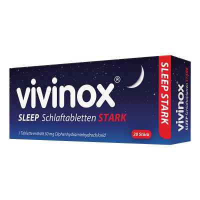 Vivinox Sleep Schlaftabletten stark tabletki 20 szt. od Dr. Gerhard Mann PZN 02083906