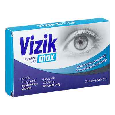 Vizik max tabletki powlekane 30  od  PZN 08304347