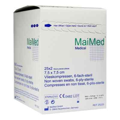 Vlieskompressen 7,5x7,5 cm steril 6fach