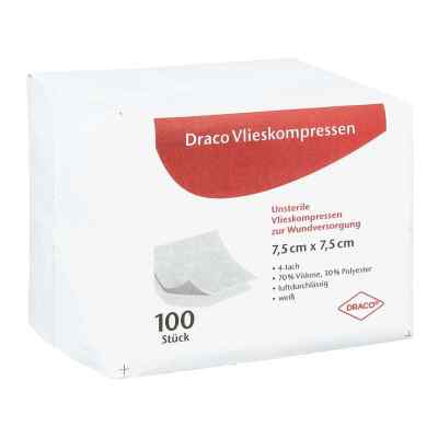 Vliesstoff-kompressen 7,5x7,5 cm unsteril