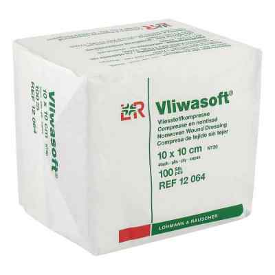 Vliwasoft Vlieskompressen 10x10 cm unsteril 4l. 100 szt. od Lohmann & Rauscher GmbH & Co.KG PZN 03806933