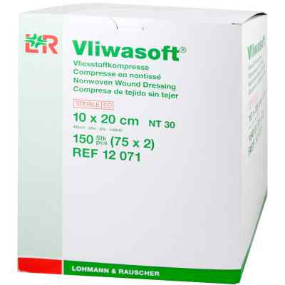 Vliwasoft Vlieskompressen 10x20 cm steril 4l.