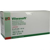 Vliwasoft Vlieskompressen 5x5 cm steril 6l. 50X2 szt. od Lohmann & Rauscher GmbH & Co.KG PZN 08900878