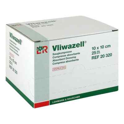 Vliwazell Saugkompressen 10x10 cm steril 25 szt. od Lohmann & Rauscher GmbH & Co.KG PZN 00809575