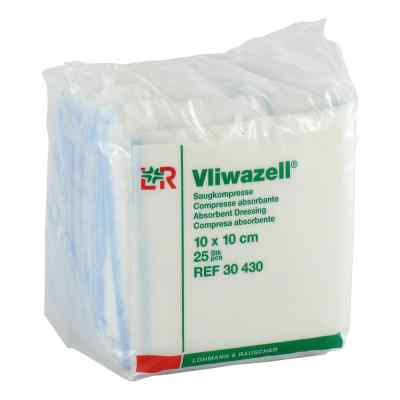 Vliwazell Saugkompressen 10x10 cm unsteril