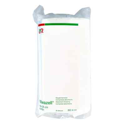 Vliwazell Saugkompressen 10x20 cm unsteril