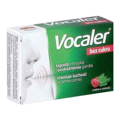 Vocaler bez cukru pastylki na chrypkę