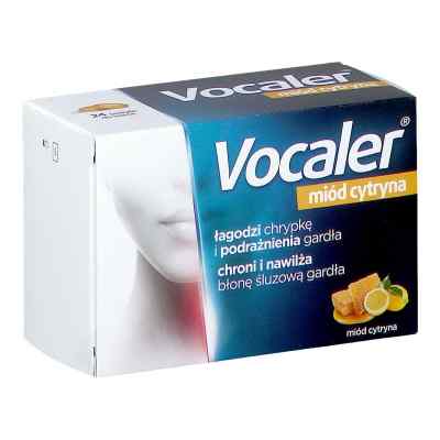 VOCALER miód cytryna pastylki do ssania 24  od AFLOFARM FARMACJA POLSKA SP. Z O PZN 08301944