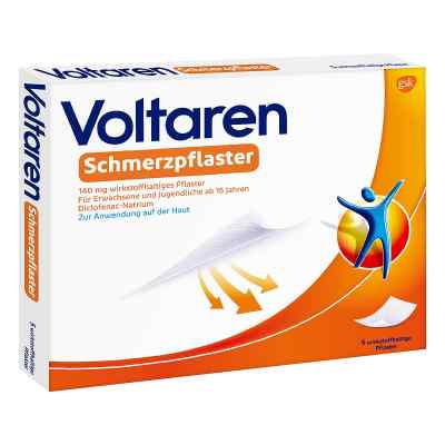 Voltaren 140 mg plastry przeciwbólowe 5 szt. od GlaxoSmithKline Consumer Healthc PZN 13946776