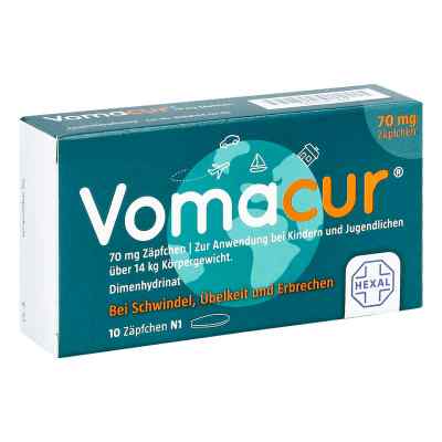 Vomacur 70 Czopki 10 szt. od Hexal AG PZN 03815228