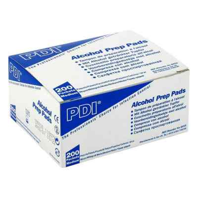 Waciki nasączone alkoholem izopropylowym 70% 200 szt. od MEDENTA GmbH PZN 01420543
