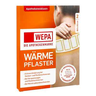 Wärmepflaster Nacken/rücken 8,5x28,5 cm Wepa 2 szt. od WEPA Apothekenbedarf GmbH & Co K PZN 11678320