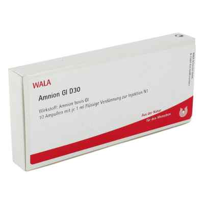 Wala Amnion Gl D30 ampułki 10X1 ml od WALA Heilmittel GmbH PZN 02831432
