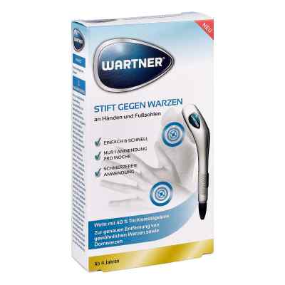 Wartner Stift gegen Warzen 2.0 1 szt. od Omega Pharma Deutschland GmbH PZN 15999506