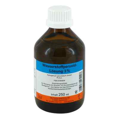 Wasserstoffperoxid 3% Ph.eur. roztwór 250 ml od OTTO FISCHAR GmbH & Co. KG PZN 07284644