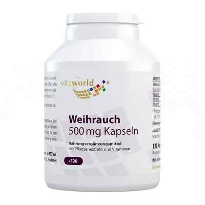Weihrauch 500 mg Kapseln 120 szt. od Vita World GmbH PZN 09771489