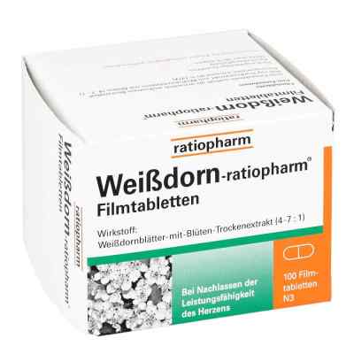 Weissdorn Ratiopharm Filmtabletten 100 szt. od ratiopharm GmbH PZN 10546958