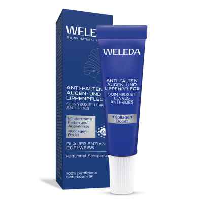 Weleda Anti-falten krem do okolic oczu i ust 10 ml od WELEDA AG PZN 18446794