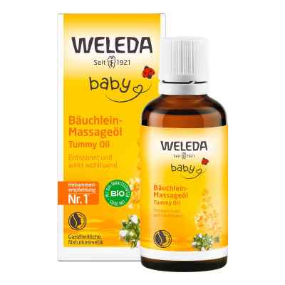 Weleda Baby Olejek do masażu brzucha 50 ml od WELEDA AG PZN 16019697