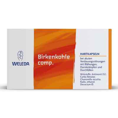 Weleda Birkenkohle comp. kapsułki  z węglem brzozowym 50 szt. od WELEDA AG PZN 02342182