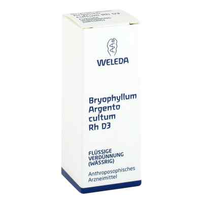 Weleda Bryophyllum Argento Cultum Rh D3, Roztwór 20 ml od WELEDA AG PZN 01629711