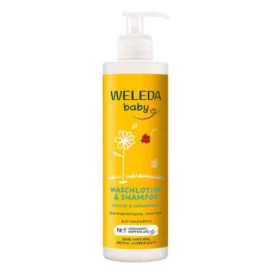 Weleda Calendula Szampon i płyn do mycia ciała dla niemowląt z n