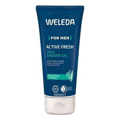 Weleda For Men Active Fresh 3in1 żel pod prysznic 200 ml od WELEDA AG PZN 18471237