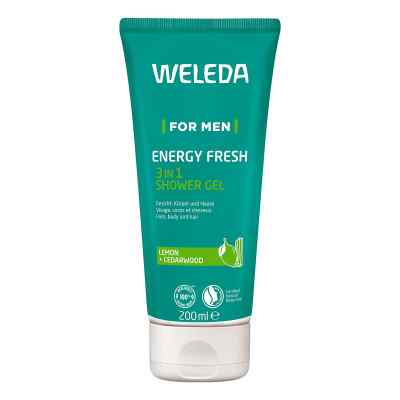 Weleda For Men Energy Fresh 3in1 żel pod prysznic 200 ml od WELEDA AG PZN 18471266