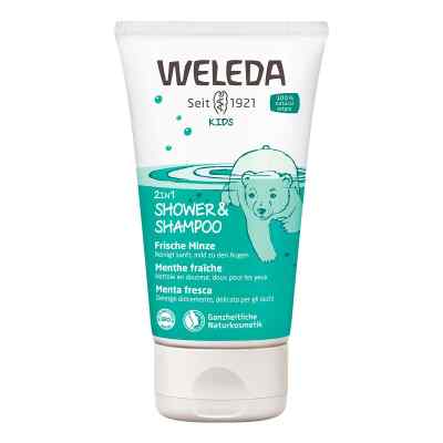 Weleda Kids 2in1 Shower & Shampoo świeża mięta 150 ml od WELEDA AG PZN 13891420