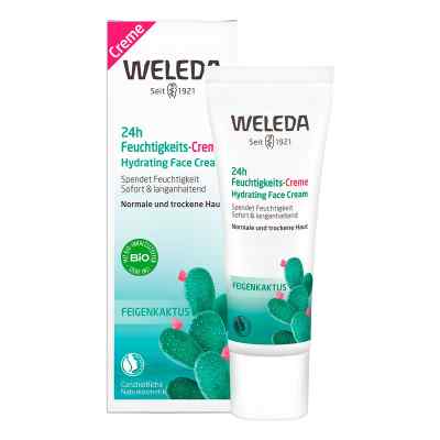 Weleda krem nawilżający 24h, opuncja 30 ml od WELEDA AG PZN 16201232