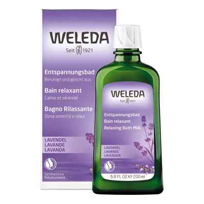 Weleda lawendowe relaksujące mleczko do kąpieli