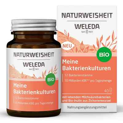 Weleda Naturweisheit Meine Bakterienkulturen kapsułki 40 szt. od WELEDA AG PZN 17261006