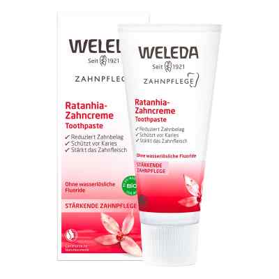 Weleda pasta do zębów Ratanią 75 ml od WELEDA AG PZN 00506550