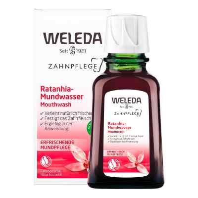 Weleda płyn do płukania ust z ratanią 50 ml od WELEDA AG PZN 00506596