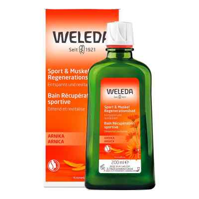 Weleda Sport Und Muskel Arnika płyn do kąpieli 200 ml od WELEDA AG PZN 18503032