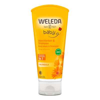 Weleda Szampon i żel do mycia z nagietkiem 200 ml od WELEDA AG PZN 02084691