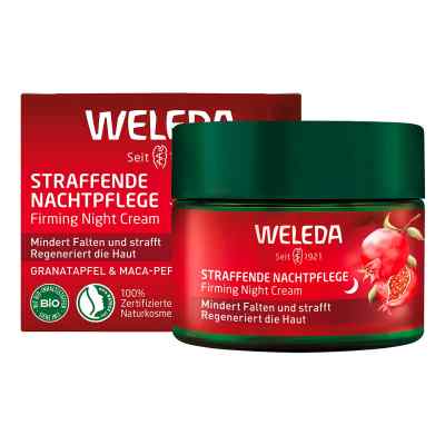 Weleda Ujędrniający krem na noc z granatem i peptydami maca