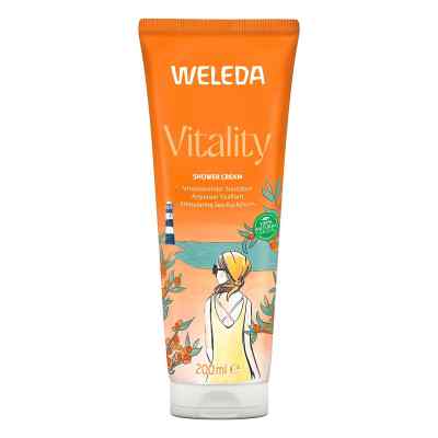 Weleda Vitality kremowy płyn pod prysznic z rokitnikiem