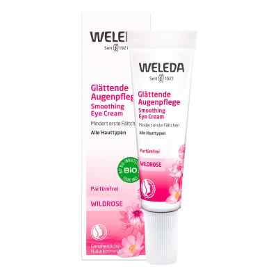 Weleda wygładzający krem pod oczy z dzikiej róży 10 ml od WELEDA AG PZN 02064553