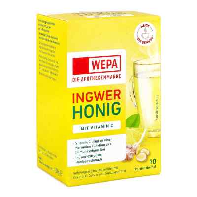 Wepa Ingwer+honig+vitamin C Pulver 10X10 g od WEPA Apothekenbedarf GmbH & Co K PZN 18336999