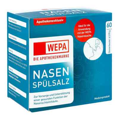 Wepa Nasenspülsalz 60X2.95 g od WEPA Apothekenbedarf GmbH & Co K PZN 13712363