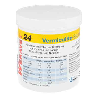 Weravet Vermiculite Staufen proszek dla zwierząt z wapniem 1000 g od Biokanol Pharma GmbH PZN 04178249
