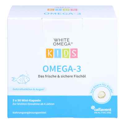 White Omega Kids miękkie kapsułki