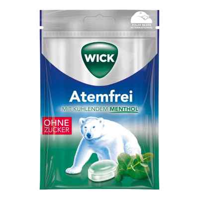 Wick Atemfrei Eukalyptus cukierki bez cukru 72 g od Dallmann's Pharma Candy GmbH PZN 12595300