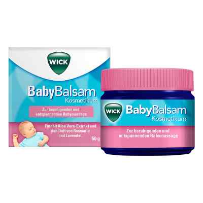 Wick Babybalsam z aloesem i lawendą 50 g od Procter & Gamble GmbH PZN 13427912